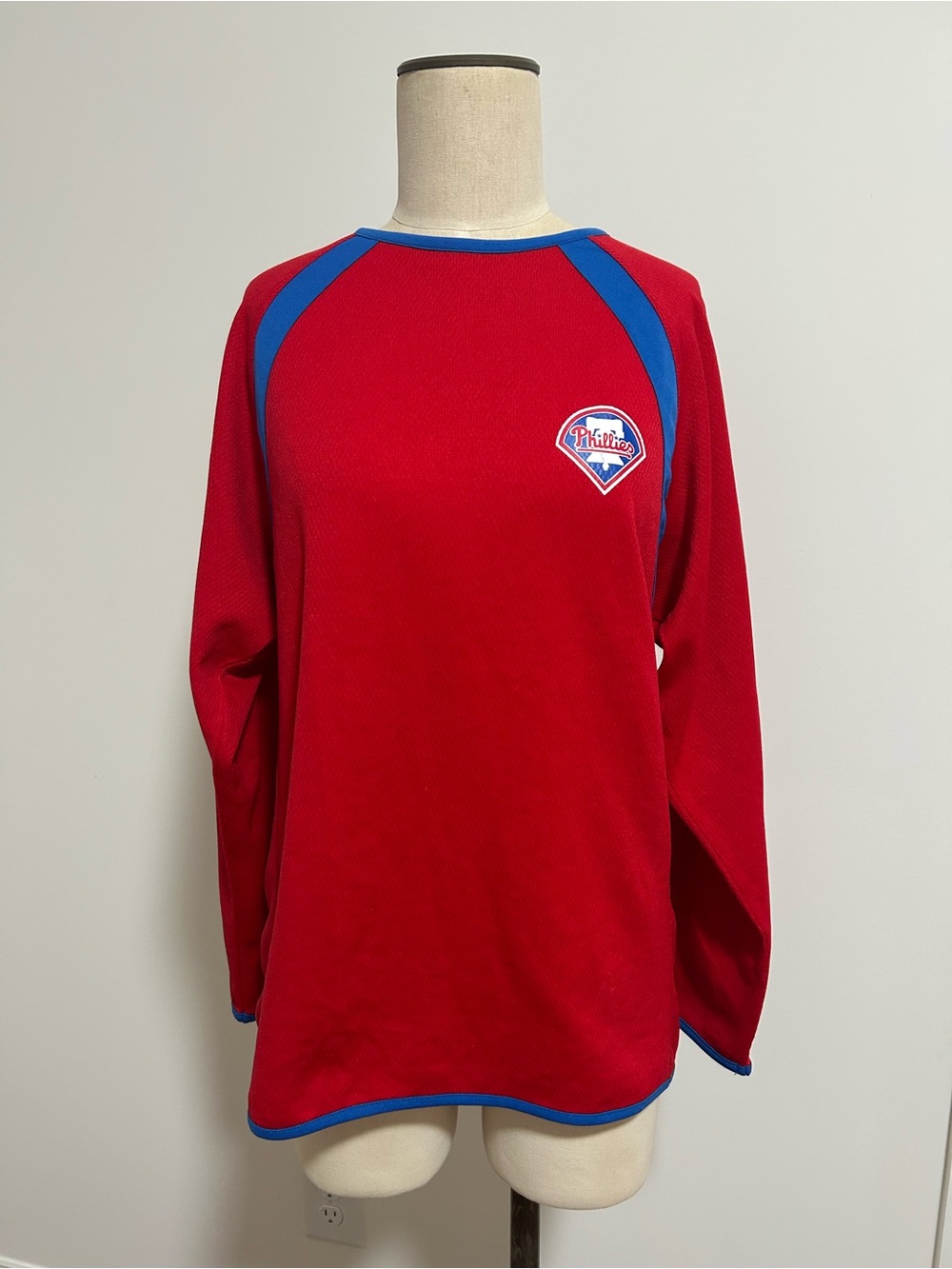 Phillies Red & Blue Long Sleeve Shirt